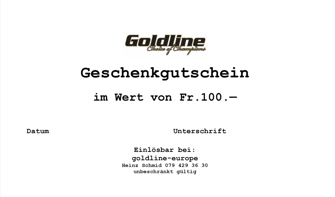 Gutschein für Laden
