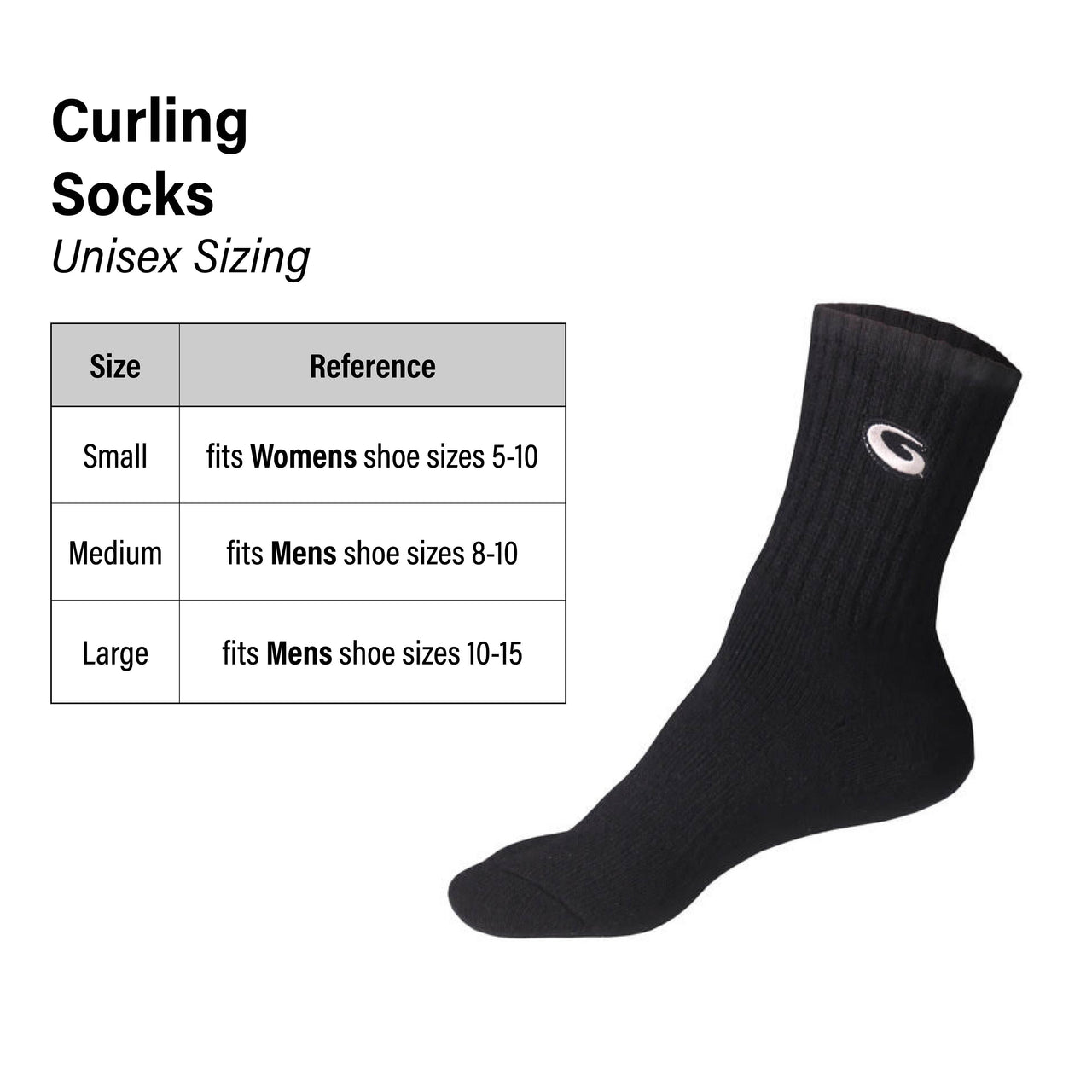 Goldline Curling Socks